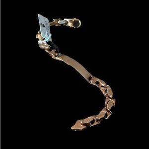 Men’s BLACKJACK Rose Gold 8 Inch ID Bracelet Brand New